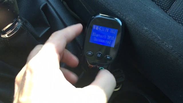 Car Kit FM Transmitter  Bluetooth calling