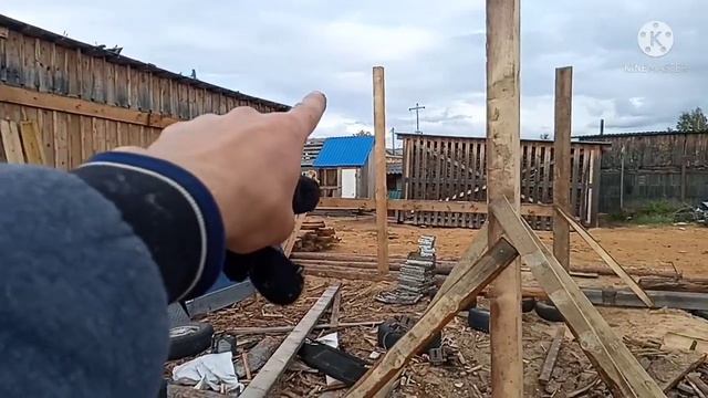 строю гараж своими руками день 1