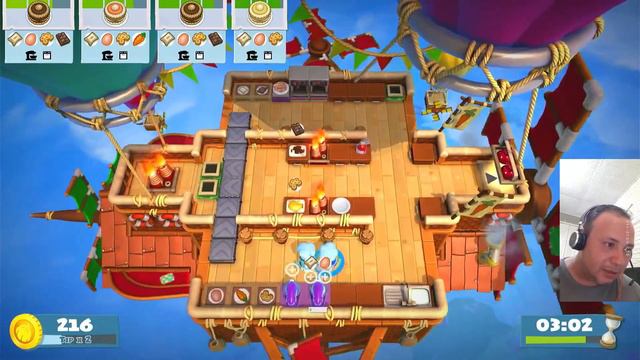 PC GAMING - Overcooked 2 - Ghost Town Games Ltd. - 2018 - Jugando LIVE - Parte 4 (FINAL)