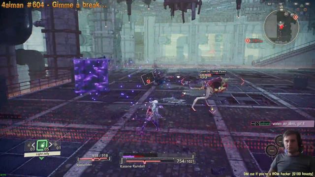 Scarlet Nexus -- Part #1 -- пол стрима без звука, потому что гладиолус