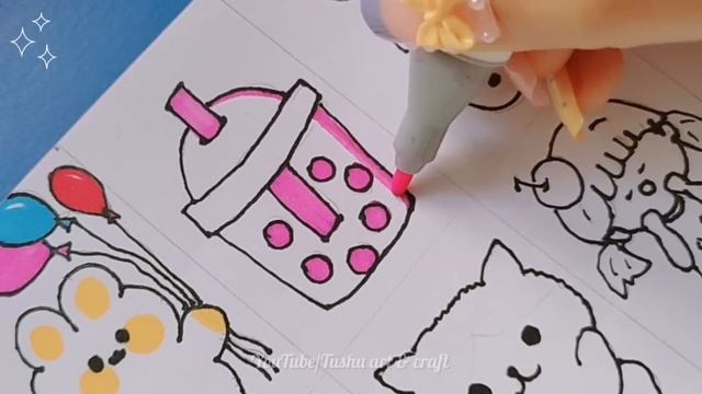 Make A Kawaii Stickers Book And Keep A Journal With Cute Stickers