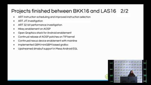 LAS16-209: Finished And Upcoming Projects In LMG