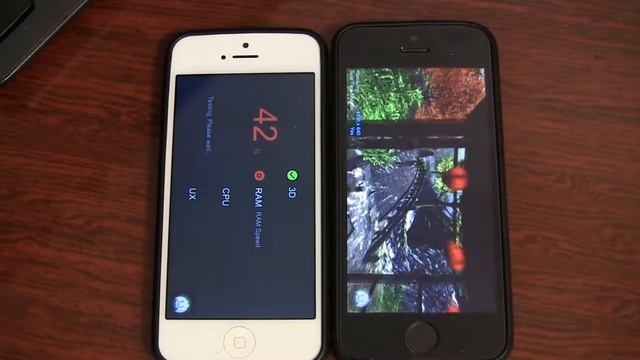Iphone 5 IOS 9.1 Vs Iphone SE IOS 10.1.1, Antutu Benchmark