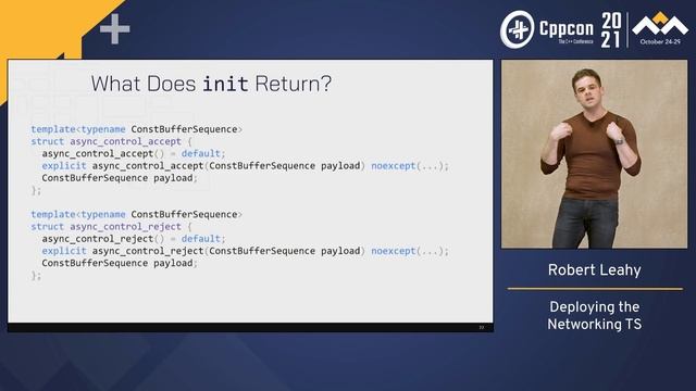 Deploying The Networking TS - Robert Leahy - CppCon 2021