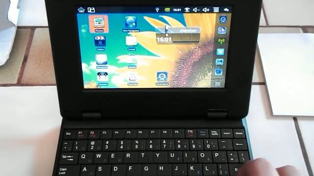 [01] WM8650 - Le Netbook Chinois à 35 Euros ! (Android)