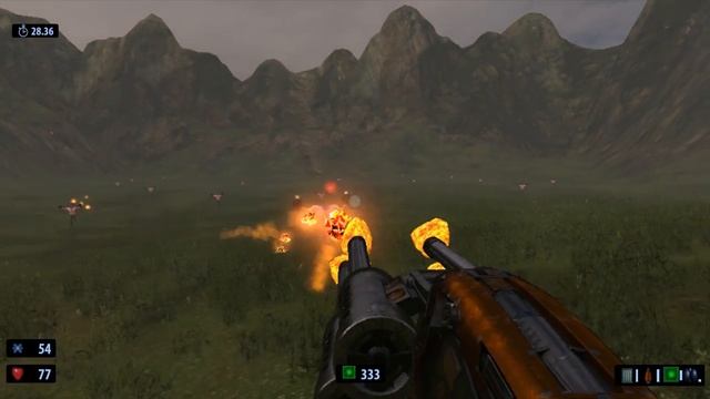 (Обзор модов в игре Serious Sam HD TSE №1) XL2 Firecracker