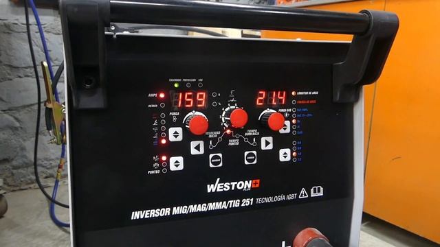 COMO SOLDAR ALUMINIOS CON MICRO ALAMBRE || INVERSOR Z-67050 MIG/MAG/MMA/TIG 251 AMP