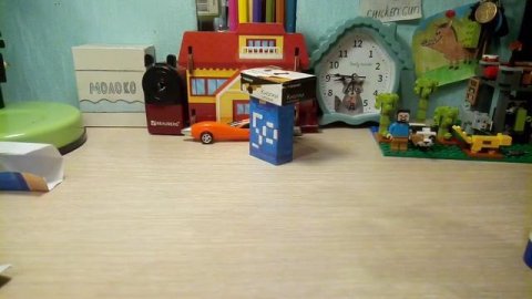 как сделать фигурку майнкрафт из бумаги?
