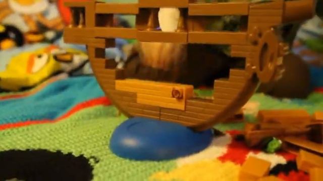 Hasbro's Angry Birds Go! Pirate Pig Attack Jenga Playset Review