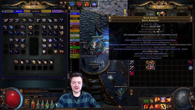 Helm Craften Für Sühnendes Feuer (Righteous Fire) | Path Of Exile | Crafting-Guide | Deutsch