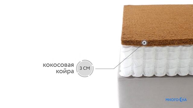 Матрас DreamLine Dream 3 S1000 | Видеообзор от МногоСна.