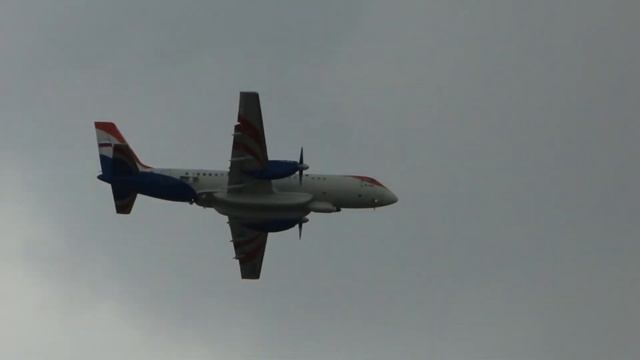 Ilyushin Il 114 91003 Radar MMS Demonstration Flight MAKS 2015