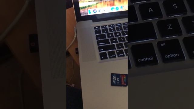 MacBook Pro Not Able To Write Or Delete Sdcard Data