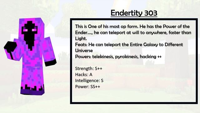 Entity 303 Forms Explained - Minecraft