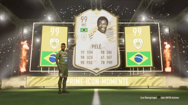 PELE, MESSI & CR7 In PACK!WALKOUTS In My Life🔥 FIFA 22 Ultimate Team Pack Opening Animation Gamepla