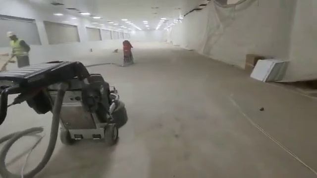 Шлифовка бетонного пола HTC 650RX