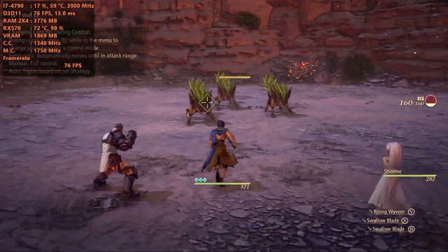 Tales Of Arise RX570(I7-4790)