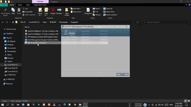 How To Download & Install Apache NetBeans 12 LTS (NB 12.0) + Java SE Development Kit 16/jdk-16.0.1