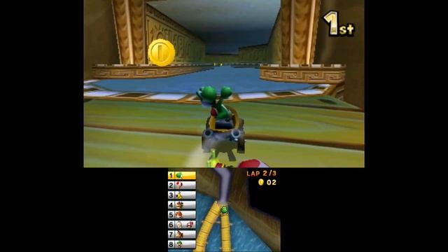 Mario Kart 7: GCN Dino Dino Jungle [1080 HD]