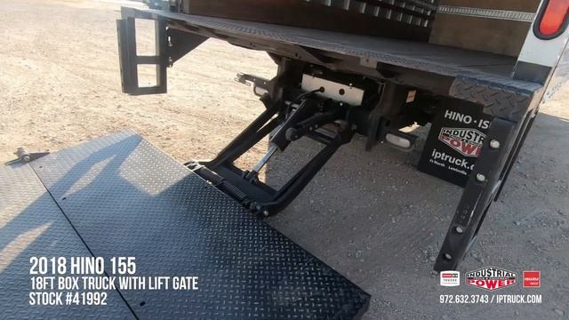 The Best Small Box Truck | 2018 Hino 155 18ft Box With Lift Gate