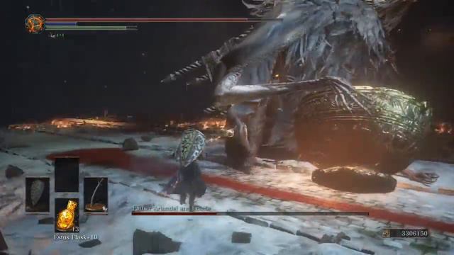 Dark Souls 3: Ashes Of Ariandel - Sister/Blackflame Friede And Father Ariandel | Boss Fight