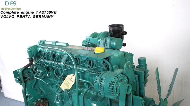 VOLVO PENTA ENGINE COMPLETE TAD750VE 181.0KW 2300RPM SER NO 5311053147
