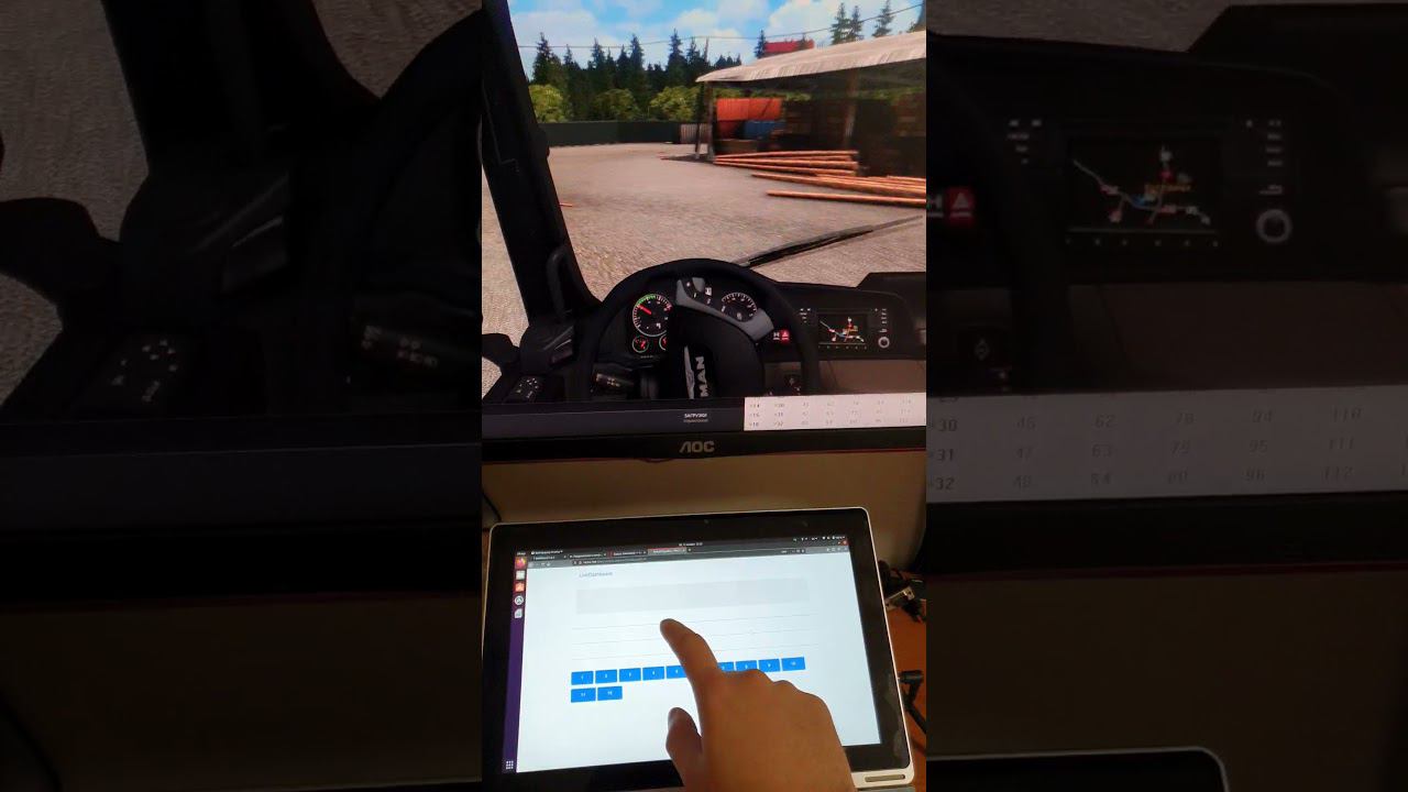 Twitch Plays ETS2 - First MVP