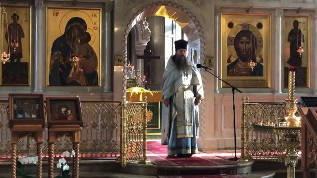 14.10.2020. ПРОПОВЕДЬ НА ЛИТУРГИИ.ПРОТОИЕРЕЙ АРТЕМИЙ ВЛАДИМИРОВ