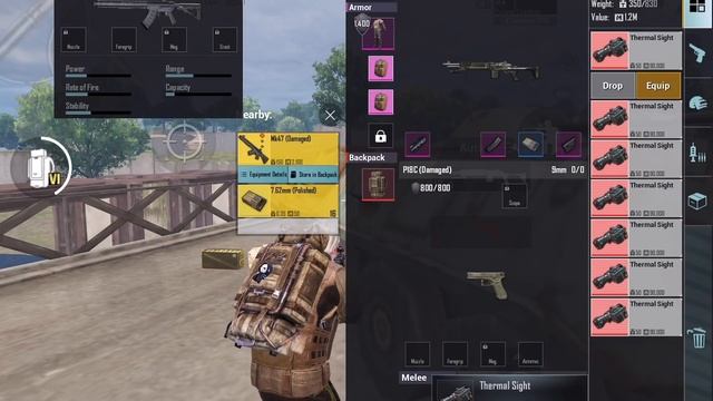 New Unlimited Thermal Scope Glitch, Infinite Money Glitch CHAPTER 7 / PUBG METRO ROYALE