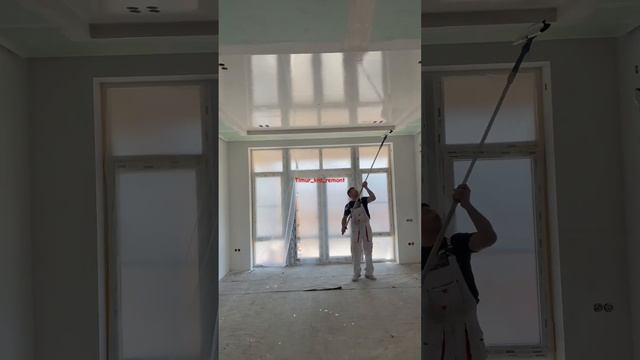 #шпаклевка #шпатлёвка механизация #идеальность