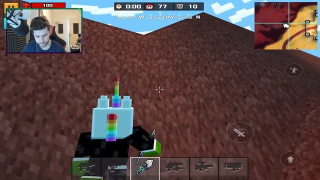 MY BEST EVER CHALLENGE GAMEPLAY! GOLDEN CROWN CHESTS ONLY CHALLENGE | Pixel Gun 3D