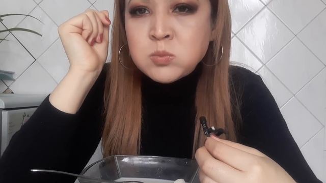 Asmr/mukbang// суп с фрикадельками//