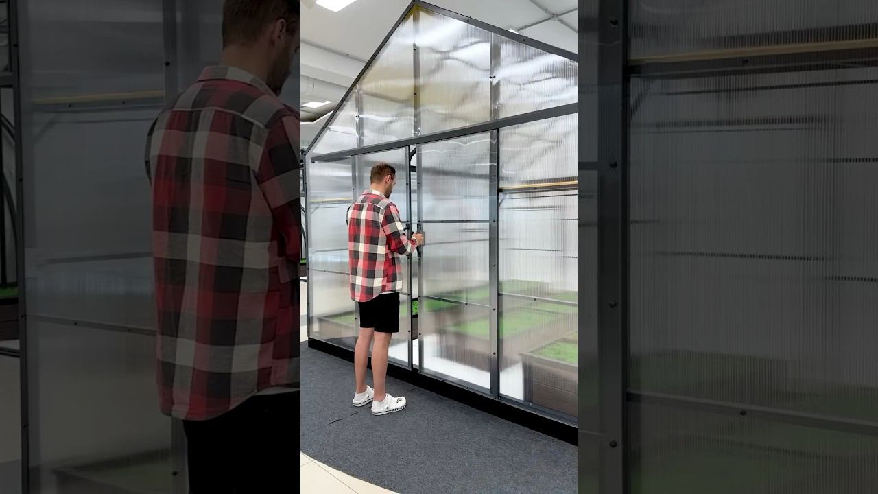 Как сделать теплицу красивой? #new #shorts #дача #теплица #дизайн #заводтеплиц