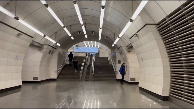 [4k] WALKING IN MOSCOW SUBWAY №68 | Okruzhnaya Station