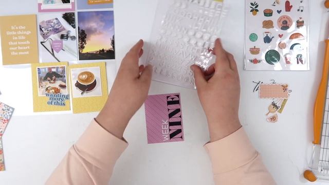 Project Life Process Video // Week 9, 2023 // Citrus Twist Kits