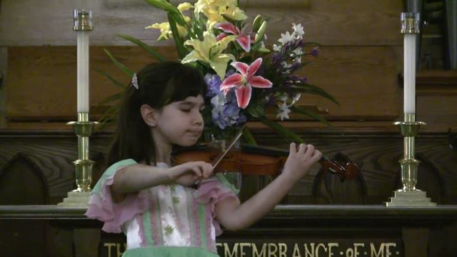 Nicole's Recital (Lullaby By Dunaevsky)