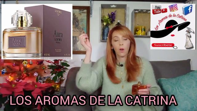 AURA  FLORAL LOEWE  @LosAromasDeLaCatrina  UNBOXING Y RESEÑA PERFUME ORIGINAL | DICIEMBRE 2021