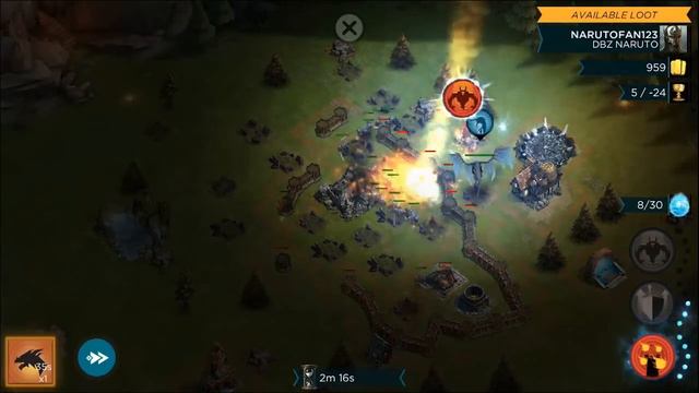 Mobile App RIVAL KINGDOMS 'BADASS DRAGON'