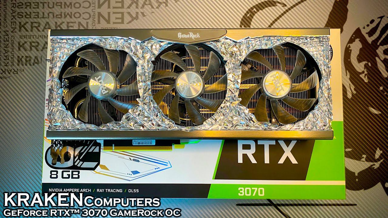 РАСПАКОВКА НОВИНКИ - GeForce RTX 3070 Gamerock OC | ВИДЕОКАРТА ОТ PALIT