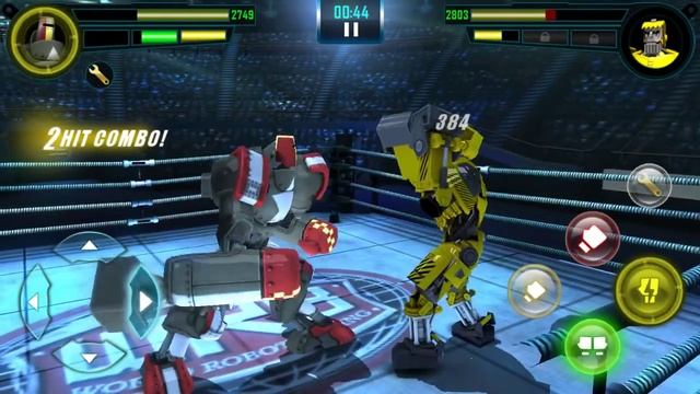 Real Steel WRB Free Sparring | BlockBuster VS Excavator | NEW ROBOT