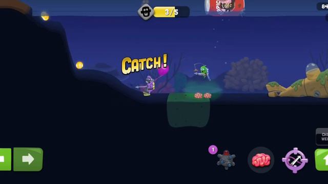 Patrick Star Zombie @ Lagoon!!! - Zombie Catchers Lvl 77