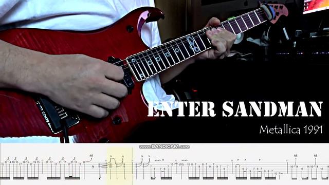 Enter Sandman Solo Cover With Tab