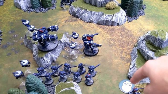 T'au Vs. Adeptus Custodes: 1750 Point Warhammer 40k 9th Edition Battle Report