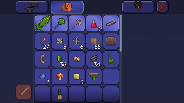 Terraria начало выживания