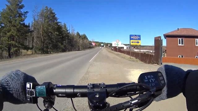 Моя первая покатушка на White Siberia Luna 800W (Вайт Сибирия Луна)