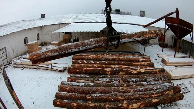 Volvo FH12 520 Logging Truck, Pine Unloading #1