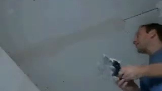 Шпаклевка швов гипсокартона