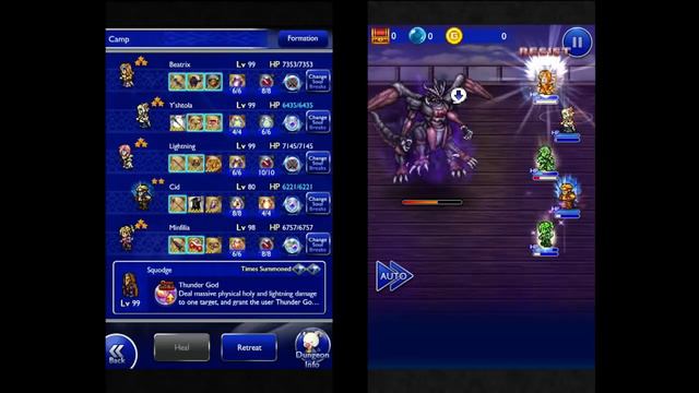 [FFRK] FFVII Vow Upon A Star | Rufus -  Final Encounter (Ultimate ++) #724