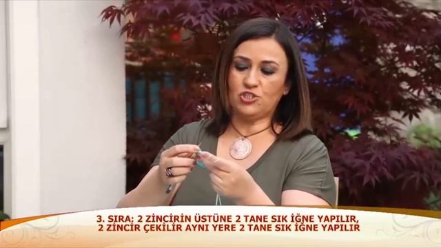 Alize Diva Ve Diva Batik Ile Supla Yapımı-Making Service Plate With Alize Diva And Diva Batik