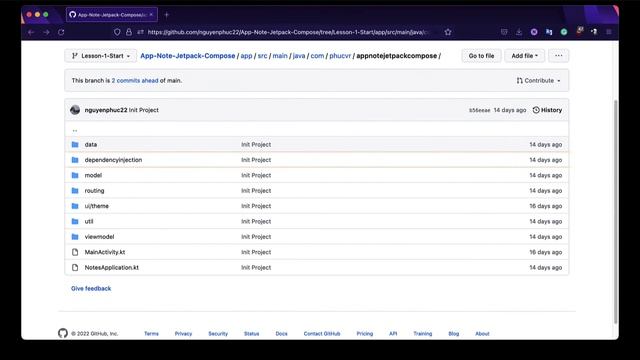Jetpack Compose Note Application Basic : Introduction